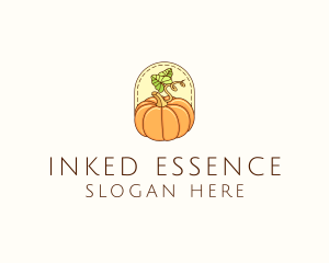 Pumpkin Vegetable Harvest logo design