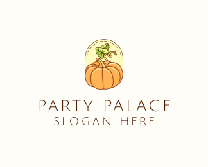 Pumpkin Vegetable Harvest logo design