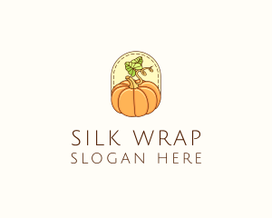 Pumpkin Vegetable Harvest logo design