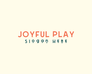 Cute Playful Wordmark logo design