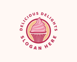 Sweet Cupcake Baking logo design