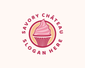 Sweet Cupcake Baking logo design