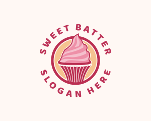 Sweet Cupcake Baking logo design