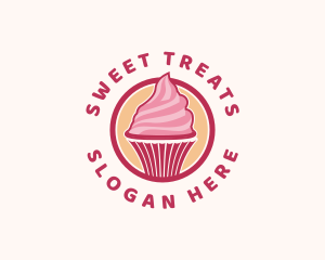 Sweet Cupcake Baking logo design