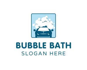 Bubbles Car Wash logo design