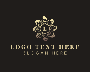 Wedding Event Flower logo