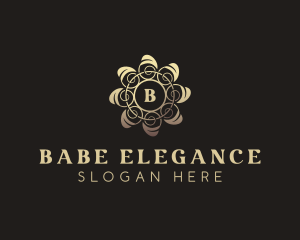 Wedding Event Flower logo design