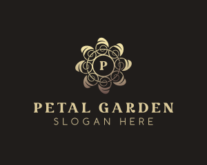 Wedding Event Flower logo design