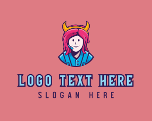 Viking Girl Gamer logo