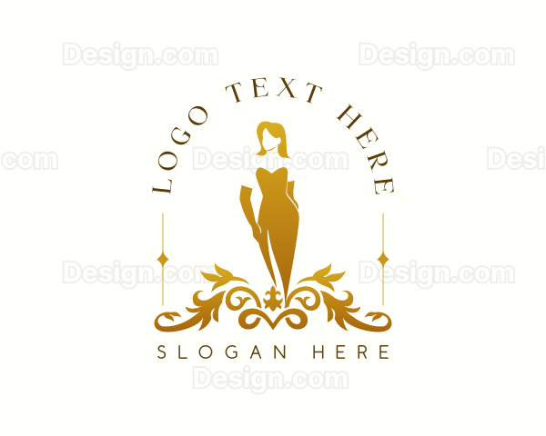 Luxury Fashion Gown Logo