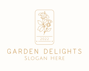 Golden Tulip Badge logo design