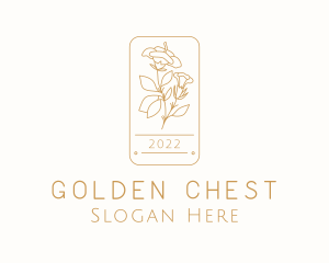 Golden Tulip Badge logo design