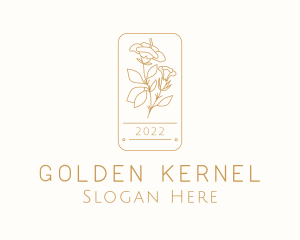 Golden Tulip Badge logo design