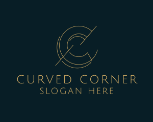 Upscale Enterprise Letter C logo design