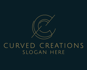 Upscale Enterprise Letter C logo design