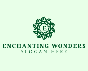 Organic Leaves Plant logo design