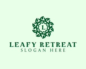 Organic Leaves Plant logo design