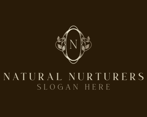 Floral Garden Spa logo design