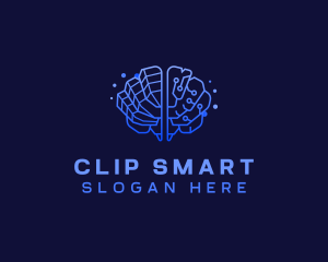 Brain Smart Technology logo design