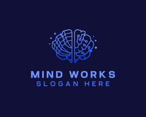 Brain Smart Technology logo design