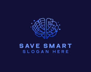 Brain Smart Technology logo design