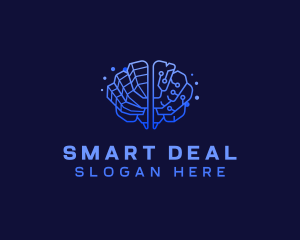 Brain Smart Technology logo design