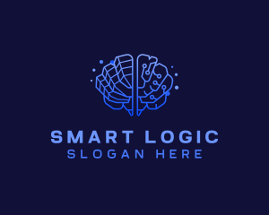 Brain Smart Technology logo design