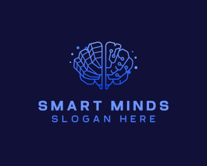 Brain Smart Technology logo design