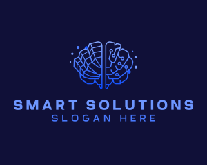 Brain Smart Technology logo design