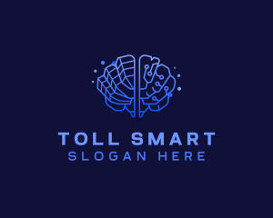 Brain Smart Technology logo design