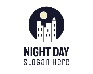 Night Hotel City logo design