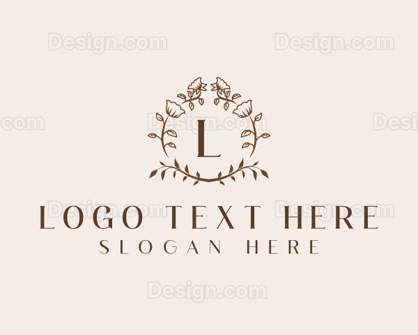 Elegant Floral Boutique Logo