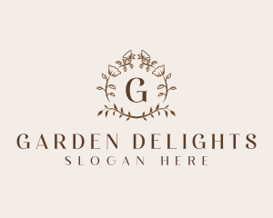 Elegant Floral Boutique logo design