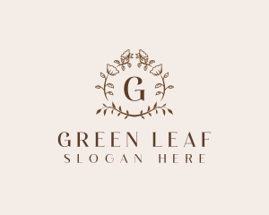 Elegant Floral Boutique logo design