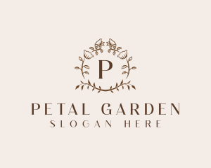 Elegant Floral Boutique logo design