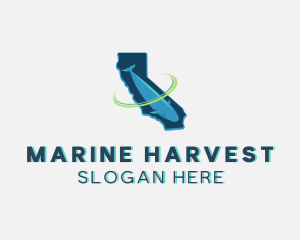 Marine Ocean Whale  logo design