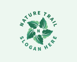 Leaf Nature Botanical logo design