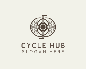 Bike Repair Cogs logo design