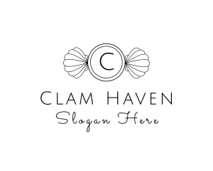 Clam Shell Spa logo design