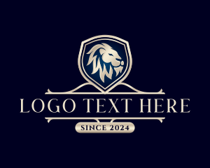 Luxury Lion Crest Logo