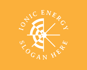 Renewable Solar Energy  logo design