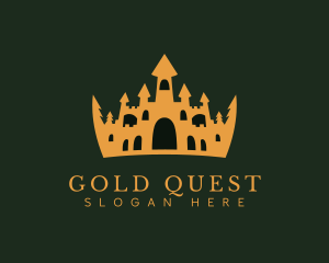 Gold Crown Castle logo design