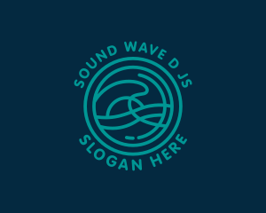 Sea Wave Trip logo design