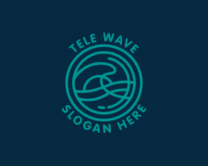 Sea Wave Trip logo design