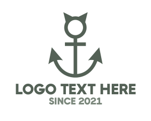 Devil Horns Anchor logo