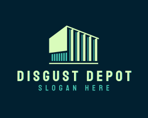 Storage Warehouse Building  logo design