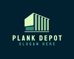 Storage Warehouse Building  logo design