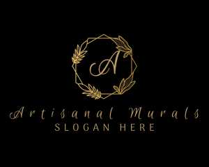 Foliage Frame Ornament logo design