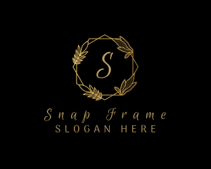 Foliage Frame Ornament logo design