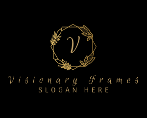 Foliage Frame Ornament logo design